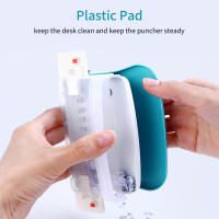 Pulverizador De Papel De 10 Agujeros Portátil Soporta Multiples Pulverización 20/26/30 Capacidad De 10 Hojas Para Cuaderno A4 A5 B5 - details 2