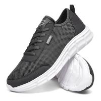 Sneakers Casuales Para Hombre MAEDEF Talla Grande 39-48 Malla Transpirable Ligera Cómodas Negras Para Caminar Y Uso Diario - details 0