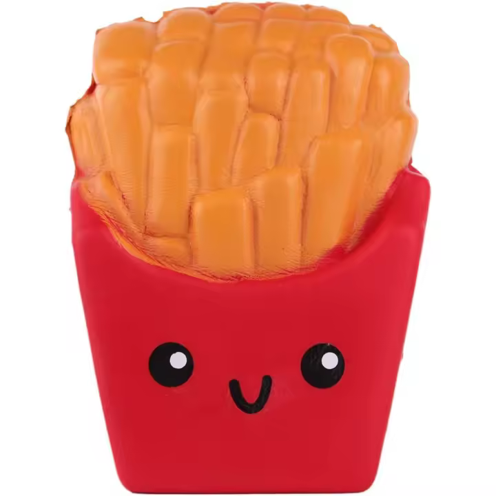 Juguetes antiestrés: Papas fritas blanditas, juguetes jumbo de crecimiento lento, súper suaves y perfumados, juguetes kawaii para aliviar el estrés. - 1