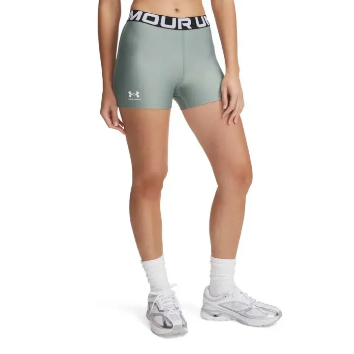 Under Armour Mallas Cortas Heatgear Verde - 1