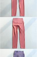 Leggings De Yoga Para Mujer De Cintura Alta Y Scrunch Butt Tejidos Sin Costuras Fitness Gimnasio Deportivos Con Bolsillos - details 2