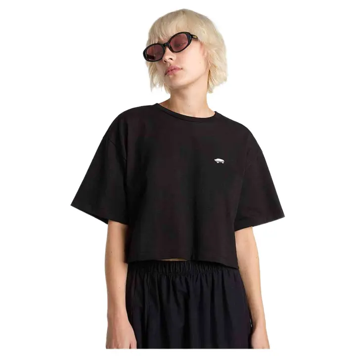 Camisetas Marca Vans Modelo Vn000P5Qblk1 Para Mujer Color Negro - 1