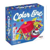 Cayro - Juego Color Line  Juego de Mesa Educativo rapido   con Timbre y Sacabolas - De 2 a 4 Jugadores + 5 años - details 0