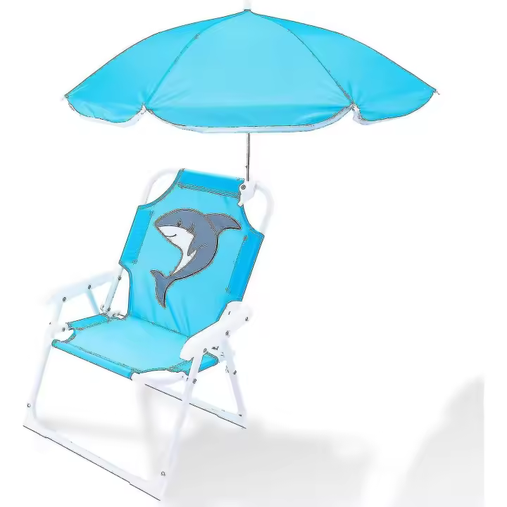 Beach Chair With Umbrella Camping Chair For Kids - 1