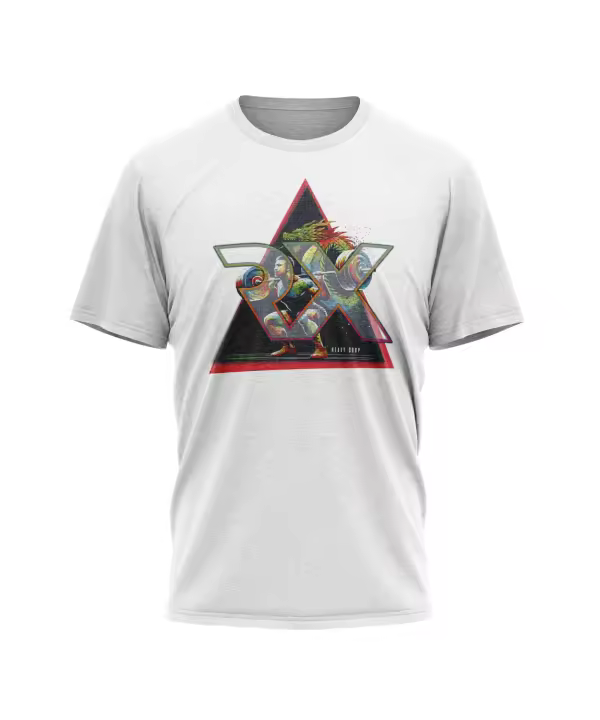 Camiseta triblend algodón y elastano - RELIFE - blanca Rx Heavy Camiseta hombre algodón - 1