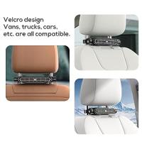Ventilador de coche, ventilador de coche, USB recargable reposacabezas ventilador para Coche, camión, SUV, Asiento del coche - details 1