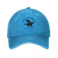 Gorro De Béisbol Unisex Camp Half-Blood Percy Jackson Estilo Desgastado Denim Protección Solar Ajustable Para Exteriores Casual - details 9