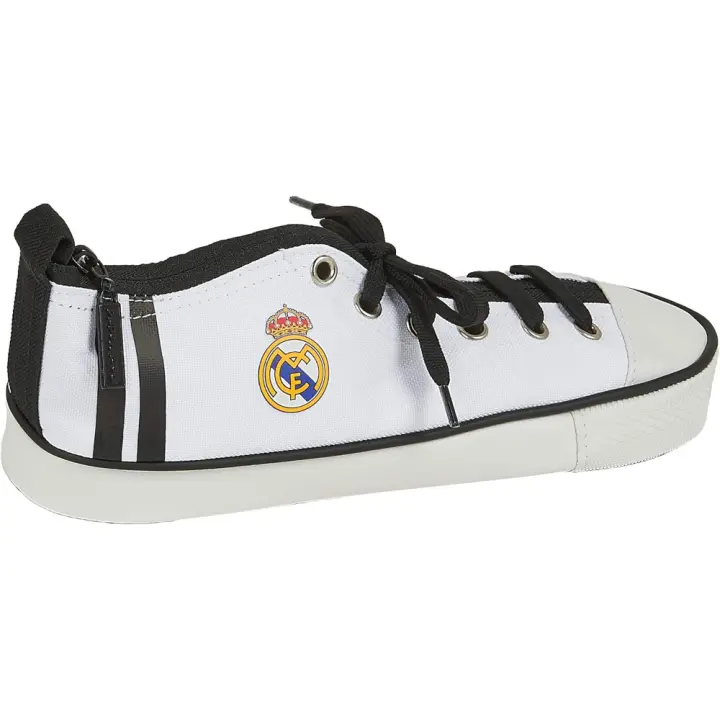 Estuche Portatodo Zapatilla Real Madrid Blanco Classic 84006 - 1