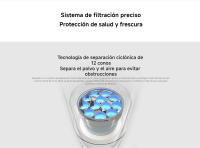 Xiaomi Vacuum Cleaner G20, Potencia de succión máxima de 150 AW, Reflector LED, Duración de la batería ultralarga - details 9