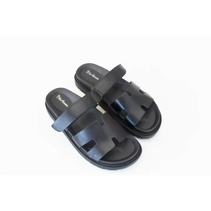 Sandalias Mujer NIKO AMORE –  Diseño geométrico “H” y Plantilla Acolchada - 1