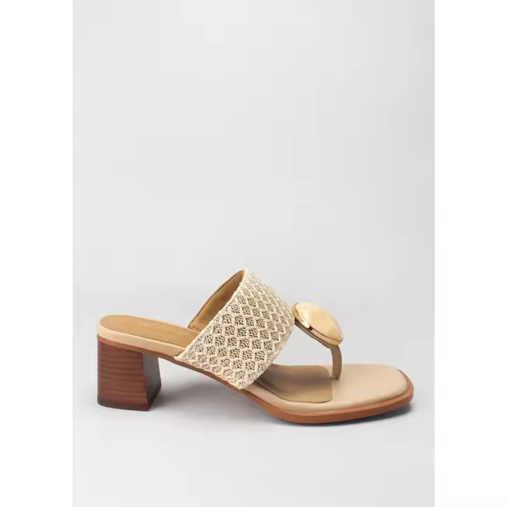 esclava piedra rafia beige NOA HARMON - 1