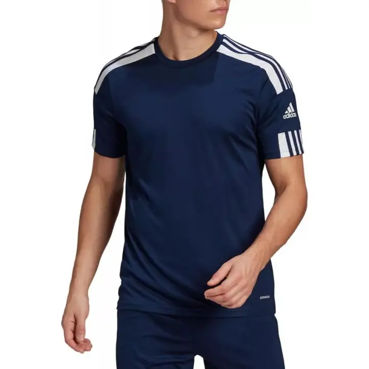 Camiseta Men Manga Corta Adidas Squad 21 V25 Marino Adccmv2524Ad - 1