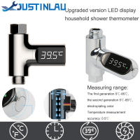 Termómetro De Ducha LED Para El Hogar Rango De Temperatura 5-85℃ Medidor Inteligente De Flujo Para Bebés Auto-potenciado Monitoreo De Agua - details 0