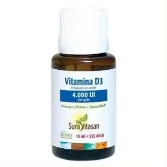 Sura Vitasan Vitamina D3 4000Ui 15Ml - 1