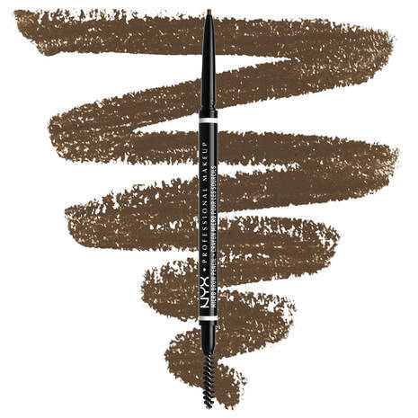 NYX Professional MakeUp | Lápiz de cejas perfectas Micro Brow Pencil: Define tus cejas con precisión utilizando este lápiz de cejas, garantizando cejas perfectas en tu look de belleza. Añade definición y forma a tus cejas con este lápiz de punta fina.