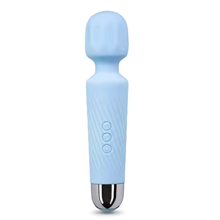 Masajeador corporal Mango ergonómico Revestimiento impermeable 8 velocidades 20 modos Estimular el flujo sanguíneo Aliviar el dolor Relajante Auto-masaje - 1