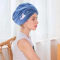 Bandeja De Cabello Super Absorbente Para Secado Rápido 1 Pieza Toalla De Cabeza Suave Para Baño Para Mujeres Y Niñas Bonnet De Secado De Cabello - details 2