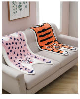 Carpetas De Tigre Para Decoración Del Hogar Alfombra Antideslizante Para Sala De Estar Y Dormitorio Absorbente De Baño Con Diseño De Dibujos Animados Lindos - details 0