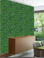 1PC Panel De Decoración De Pared Con Hierba Artificial Verde Plástica Falsa Hoja De Árbol Para Jardín Jardín Decoración De Hogar - details 5