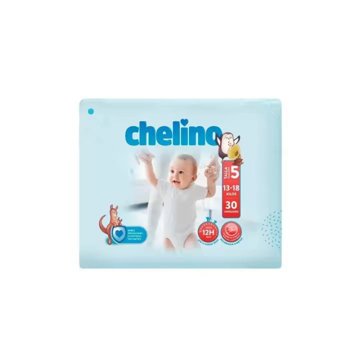Pañales Chelino Talla 5 - 30 Unidades- Protección Mejorada - 1