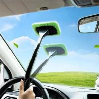 Cepillo De Limpieza Para Parabrisas Del Coche Con Mango Largo Herramienta De Limpieza Doméstica Eliminación De Polvo Y Niebla Para Ventanas Delanteras - details 0
