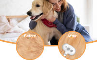 Cepillo para gatos Cepillo para Perros para Mascotas, Peine Quita Pelos para Mascotas con Depósito de agua y Spray, Limpia el Pelo de la Mascota del Cepillo con un Botón, Recargable por USB - details 2