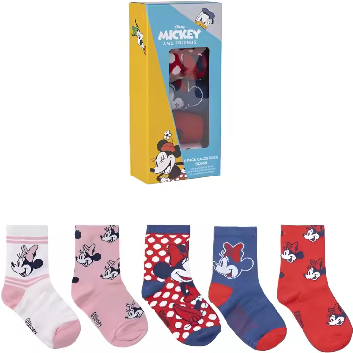 Cerdá Pack Calcetines Minnie Disney | Licencia Oficial | Diseños Originales - 1