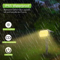 Luces Solares Para Paisaje IP65 Impermeables Con 3 Modos Luz Solar Para Jardín Camino 72/68 LED Modernas Para Exterior - details 4
