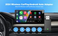 Adaptador Wireless Android Auto Carplay 2en1 Smart Dongle Ai Box Para Porsche 718 Panamera Macan Cayenne 911 Taycan Soporte Original Con Cable - details 1