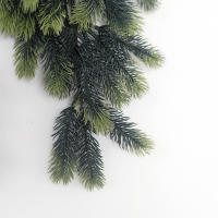Rama De Pino Artificial Para Colgar En La Pared Decoración De Navidad Arco De Boda Jardín Hogar DIY Material De Plástico - details 8