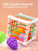 Juguetes Educativos Para Niños 7Pcs En Forma De Cubo Juego De Aprendizaje De Encaje Y Pila Juego De Desarrollo Infantil - details 11