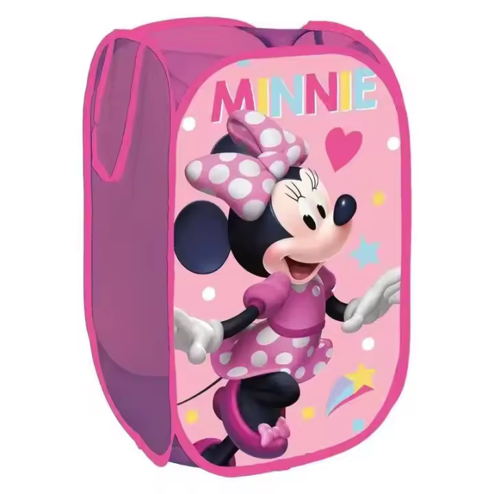 Cesta de tela plegable Minnie Mouse organizadora WD13982 ARDITEX - 1