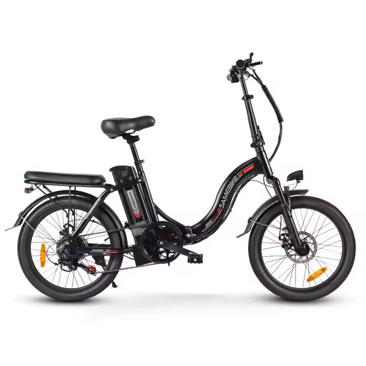 Samebike Bicicleta Eléctrica plegable de 20 Cargadores 36v12ah Katería desmontable Rueda de haber de brake de doble disco - 1