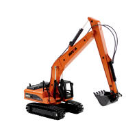Modelo De Camión Excavadora De Brazo Largo HUINA 7122 1/50 Aleación Metal Vehículo De Construcción Juguete Para Niños Regalos Sin Batería - details 4