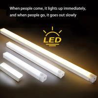 Luces LED Recargables Sin Cable Con Sensor De Movimiento Para Armario Cocina Dormitorio Sensor De Luz Para Gabinete Y Escaleras - details 16