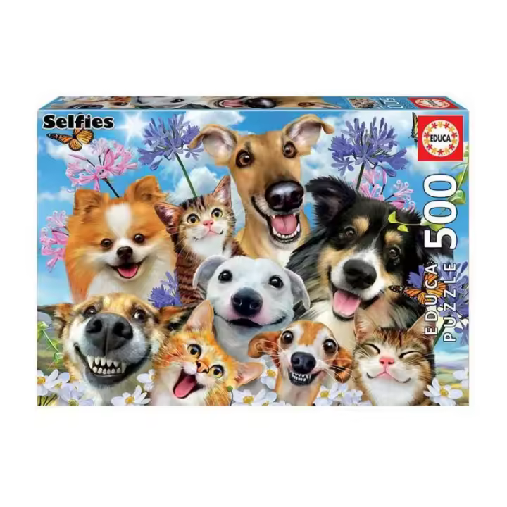 PUZZLE 500 PIEZAS FUN IN THE SUN SELFIE DE EDUCA - 1