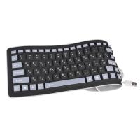 Teclado Ruso De 103 Teclas Silicona Flexible Con Layout USB Para PC Desktop Laptop Conexión Wired Soporte Sistema Windows XP/7/8/Linux/Mac OS/android - details 3