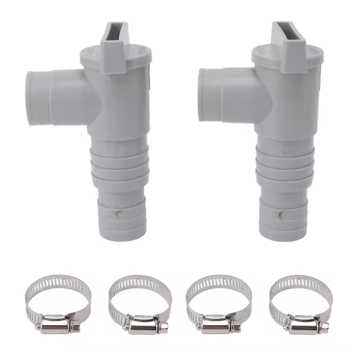 Válvula de mantenimiento/Parada para Piscinas con conexiones de Manguera de 32mm - 1