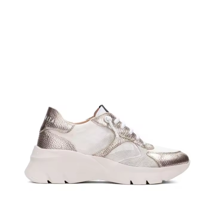 HISPANITAS  DEPORTIVO PIEL CAVA WHITE - 1