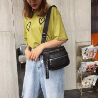 Bolso De Hombro Para Mujer Estilo Retro De Cuero PU Con Rebujitos Multibolsillo Bolso Cruzado Y Mensajero Moda Bolso Tote - details 7