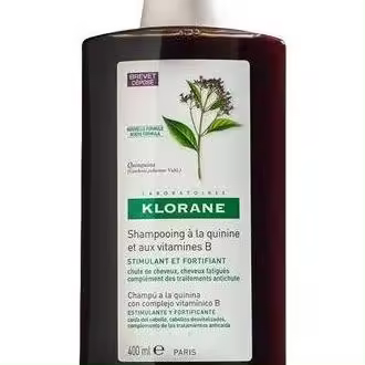 Klorane Champú A La Quinina & Edelweiss Bio 400 Ml - 1