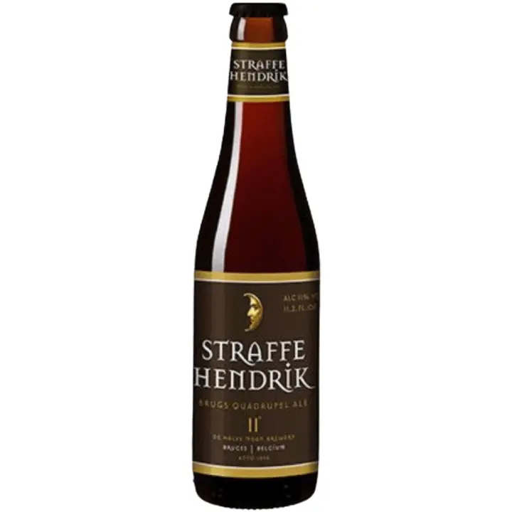 6 uds x Straffe Hendrik Quadruppel 33Cl cerveza Belga tostada - 1