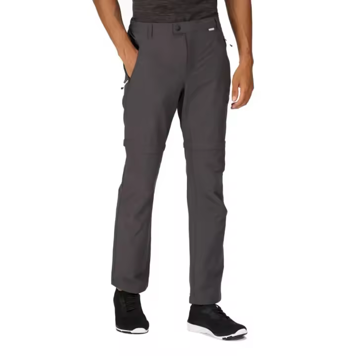 Ropa hombre Pantalones Regatta Pantalones Convertibles Highton Gris - 1