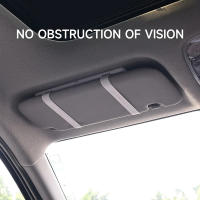 Espejo De Maquillaje LED Para Coche Con Ajuste De Tres Niveles Pantalla Táctil Dimmerizable Visera Solar Espejo Interior Automóvil - details 5