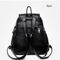 Mochila de cuero de alta calidad para mujer, bolso de hombro femenino Vintage, bolso de viaje para mujer, Mochilas escolares para niñas - details 15
