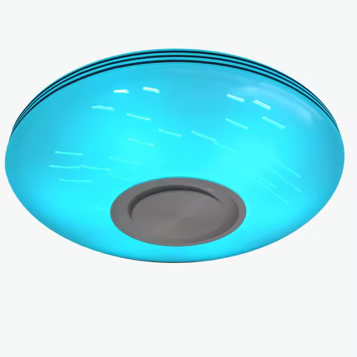 Lámpara de Techo LED Regulable RGB con Altavoz Bluetooth Diámetro 30cm - 1