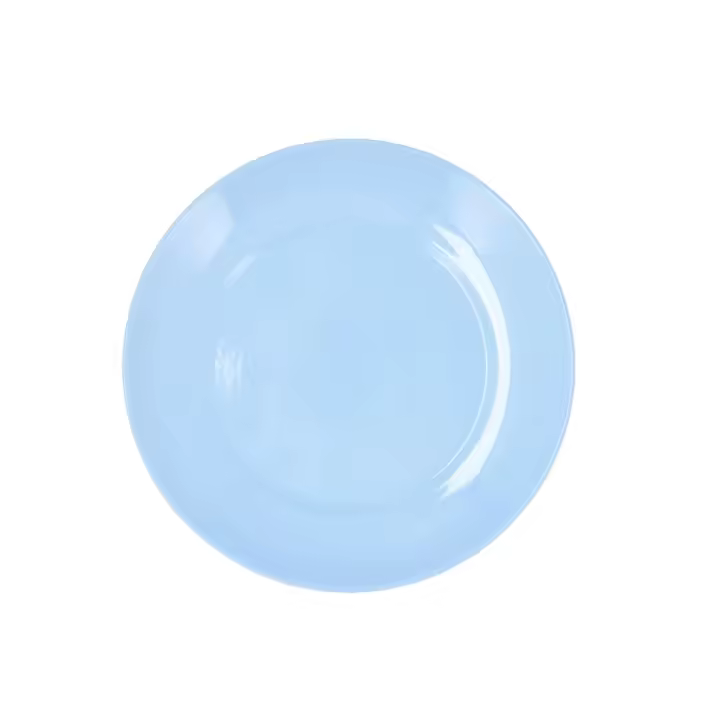 LUMINARC APY PARADISE AZUL Plato Postre Opal 18CM Azul Brillo Fabricado en Francia Apilable - 1