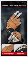 Guantes De Motocicleta Transpirables Para Primavera Y Otoño Guantes De Bicicleta Antigolpes Con Pantalla Táctil Para Moto Deporte Al Aire Libre Unisex - details 3