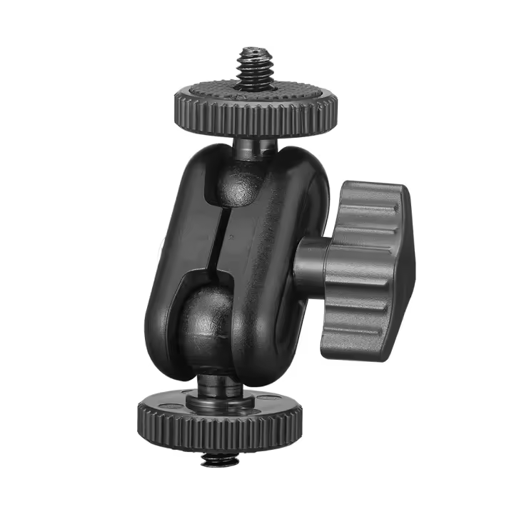 Magic Arm Con Cabezas De Bola Doble Extensión De 360° Con Tornillo 1/4'' Montaje Para Cámara Gopro DSLR Monitor Luz De Video Micrófono Trípode Accesorio Fotografía Universal - 1