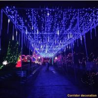 Luces De Lluvia De Meteoros LED Para Decoración De Navidad Y Año Nuevo 30/50cm 8 Tubos Guirnalda Para Árbol De Navidad Y Calle - details 21